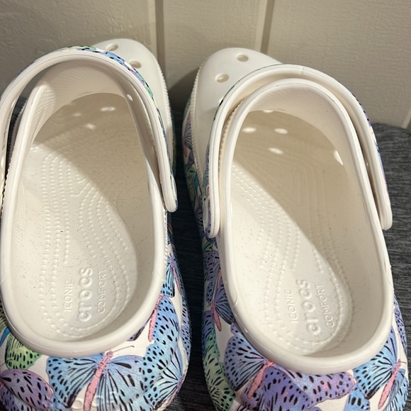 Crocs Swiftwater Mossy Oak Camo Flip flops slides size 7 - Picture 6 of 7